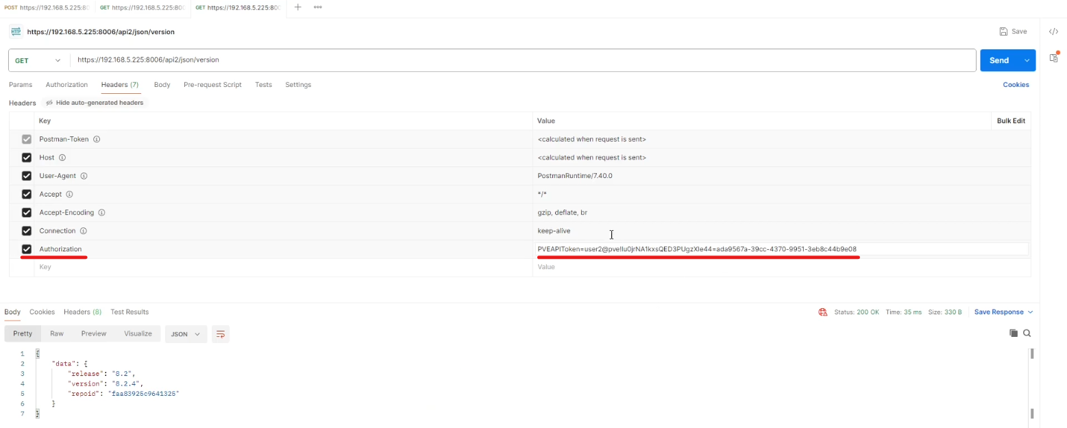 Proxmox API 3